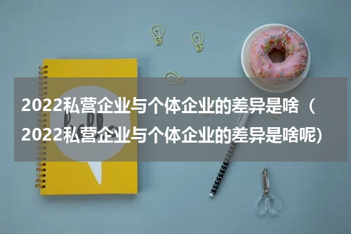 2022私营企业与个体企业的差异是啥（2022私营企业与个体企业的差异是啥呢）