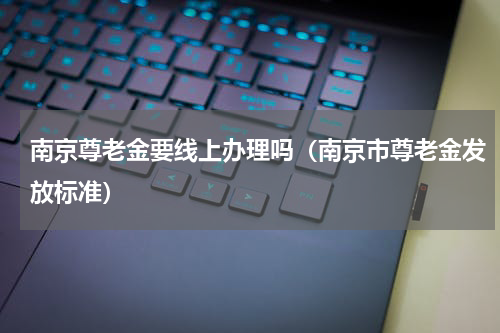 南京尊老金要线上办理吗（南京市尊老金发放标准）