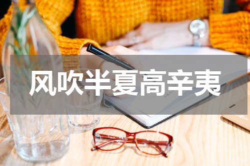 风吹半夏高辛夷