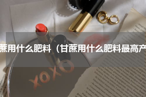 甘蔗用什么肥料（甘蔗用什么肥料最高产）