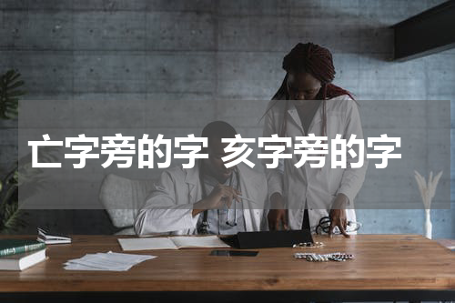 亡字旁的字 亥字旁的字