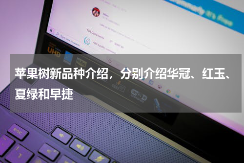 苹果树新品种介绍，分别介绍华冠、红玉、夏绿和早捷